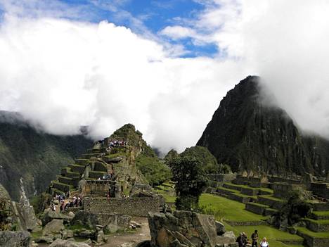 Inkakaupunki Machu Picchu sijaitsee Andien vuoristossa.