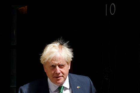 Britannian virkaa tekevä pääministeri Boris Johnson kuvattuna viime viikon keskiviikkona.