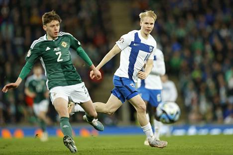 HJK:n Matti Peltola, 20, debytoi A-maajoukkueessa Viroa vastaan tammikuussa ja pelasi jo maaliskuussa EM-karsintaottelussa Pohjois-Irlantia vastaan. 