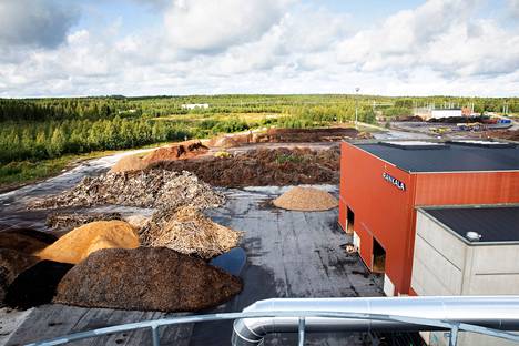 St1:n bioetanolitehdas Kajaanissa elokuussa 2019.