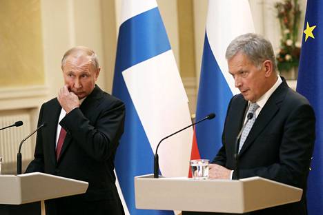 Venäjän presidentti Vladimir Putinin ja presidentti Sauli Niinistön mukaan kahdenvälisissä suhteissa ei nyt ole ongelmia. He kertoivat odotetusti keskustelleensa taloudesta, ympäristöstä ja jätehuollosta.