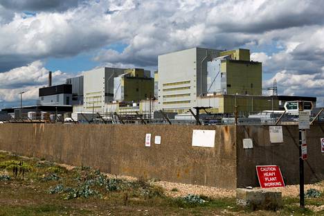 Dungeness B -ydinvoimala Kentissä Englannissa. 