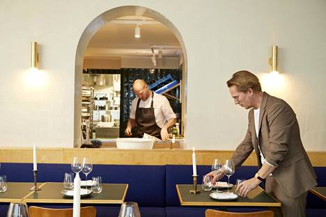 Ravintoloitsijat Teemu Aura ja Riku Stenros avasivat ravintolan sekä ensimmäisenä että toisena koronavuonna.