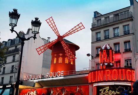 Pariisilainen kabareeteatteri Moulin Rouge on perustettu vuonna 1889.