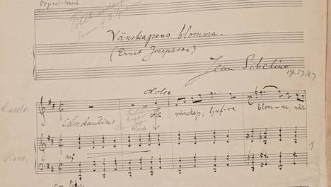 Musiikki | Sibeliuksen viulukonserton ja muiden keskeisten teosten käsikirjoitukset saatiin pelastettua Suomeen: Kansalliskirjasto ei paljasta kauppahintaa