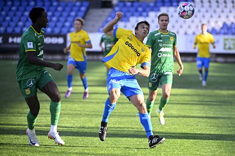 Gnistan's Roman Eremenko organized scoring chances and tried to score a couple of times himself with a long shot.