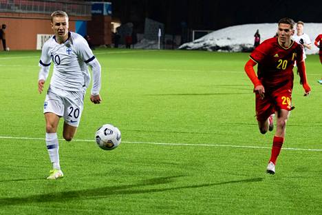 Suomen ainoan maalin teki Topi Keskinen (20) varsinaisen peliajan viimeisellä minuutilla.