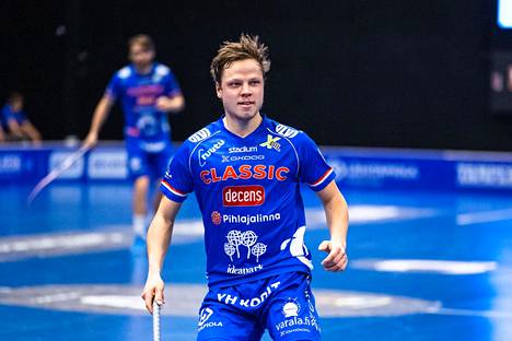 Ville Lastikka oli Suomen pistekärki ottelussa Viroa vastaan. Kuvassa Lastikka seurajoukkueensa Classicin peliasussa.
