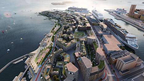 Rakentaminen | Valtuusto hyväksyi Helsingin Hernesaaren rakentamisen merelliseksi asuinalueeksi – asukkaita yli 7 000