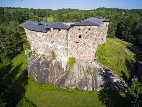Raaseporin linna rakennettiin 1370-luvulla.