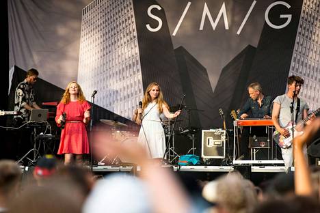 Scandinavian Music Groupin oli tarkoitus esiintyä Tavastialla neljänä iltana. Kuva Freedom-festivaalilta kesältä 2016.