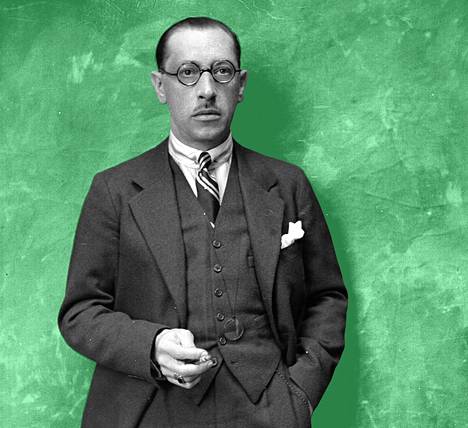 Säveltäjä Igor Stravinsky noin vuonna 1922.
