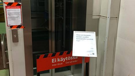 Mellunmäen metroaseman hissit ovat toista viikkoa pois käytöstä – osan asemasta omistaa kiinteistösijoittaja, joka on jättänyt remontit tekemättä