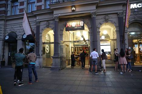Poliisin tutkima epäilty pahoinpitely tapahtui Apollo Live Clubin tiloissa Helsingin keskustassa. 