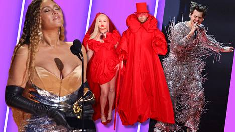 Beyoncé, Kim Petras, Sam Smith ja Harry Styles olivat Grammy-illan kirkkaimpia tähtiä.