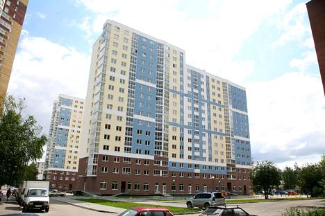 YIT Uralstroin rakentama asuintalo Jekaterinburgissa Venäjällä. 