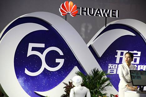 Huawei esitteli 5G-teknologiaansa Pekingissä syyskuussa 2018 pidetyillä PT Expo -messuilla.