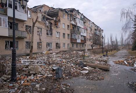 Bahmutin kaupungissa Ukrainassa käydään tällä hetkellä raskaita taisteluita.
