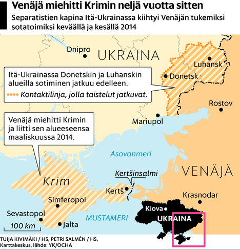 Krimin miehityksestä on nyt neljä vuotta, ja ne vuodet muuttivat Suomen – ” Suomen Venäjän-politiikasta putosivat koristeet pois” - Ulkomaat 