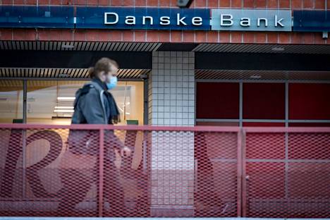 Danske Bankin Itäkeskuksen-konttori lokakuussa 2020.