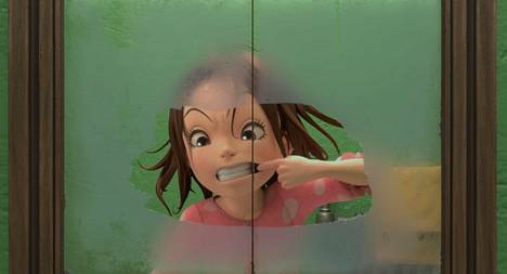 Kuuluisan japanilaisstudion animaatiossa pikkutytöstä kasvaa kieroilija.