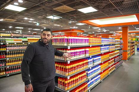 Store manager Zeynel 