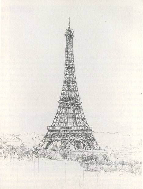 Jonathan Moorehouse: Eiffel-torni. Gustave Eiffelin (1832–1923) suunnittelema torni valmistui vuonna 1889.