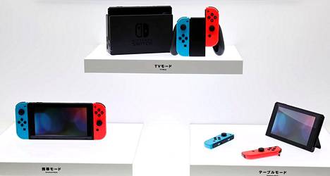 Tällainen on Nintendon uusi konsoli Switch – Pelit nerokkaasti kädestä  televisioon kuljettava konsoli, jolla klassikkofirma yrittää paluuta - HS  Nyt 