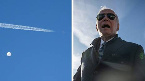 Suihkukone lensi Yhdysvalloissa lennelleen epäillyn vakoilupallon ohitse Etelä-Carolinassa 4. helmikuuta. Biden oli komentanut Pentagonia ampumaan pallon alas.