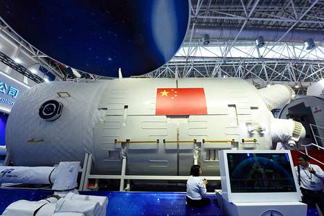 Kiinan avaruusaseman ydinmoduuli on 17 metriä pitkä. Avaruudessa se on ehkä vuonna 2020.