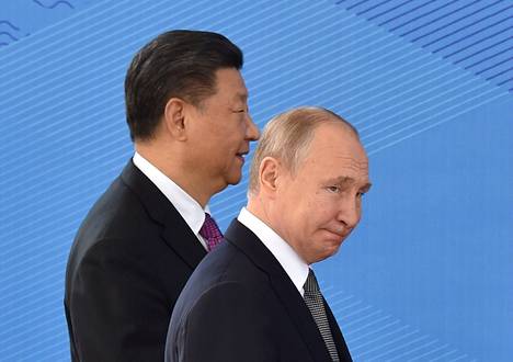 Xi Jinping ja Vladimir Putin tapasivat Biškekissä kesäkuussa 2019.