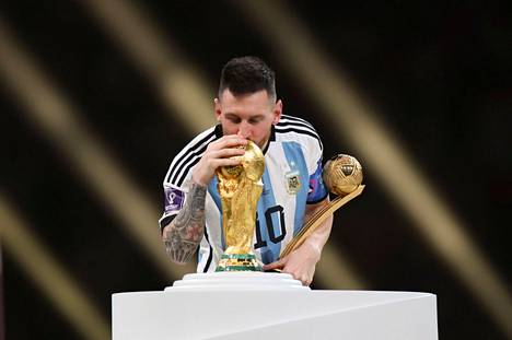 Lionel Messi saavutti unelmansa sunnuntaina, kun hän johdatti Argentiinan maailmanmestariksi.
