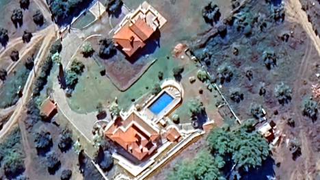 Satelliittikuva Villa Elenasta.
