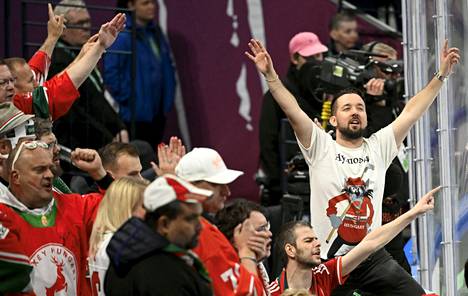 Unkarin fanit ovat pitäneet ääntä Tampereella.