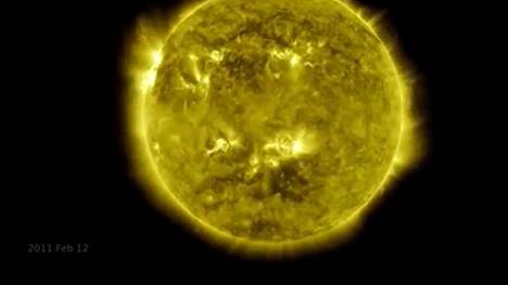 Avaruus | Nasa julkaisi videon, jossa yhdistyy vuosikymmenen edestä kuvamateriaalia kultaisena hehkuvasta Auringosta