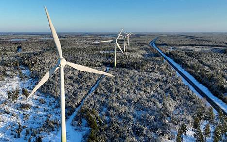 Ilmatieteen laitoksen mukaan tällä viikolla Suomen energiasää on hyvä tai erittäin hyvä, eli tuulinen ja lauhtuva.