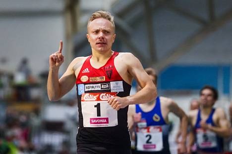 Joonas Rinne manages middle distance running in Finland.