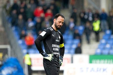 HIFK's Portuguese star goalkeeper Beto's season was cut short in Finland when his contract was terminated. 