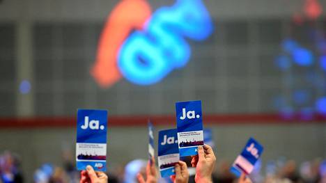 Oikeistopopulistinen puolue kiri Saksan demareiden ohitse – nousi kannatusmittauksessa ensimmäistä kertaa toiseksi suosituimmaksi puolueeksi