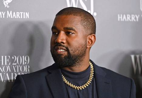 Rap-artisti Kanye West palkintogaalassa vuonna 2019. 