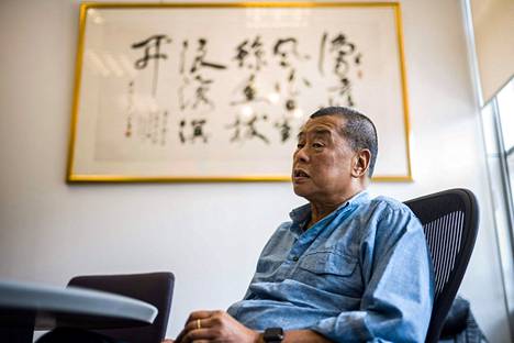 Demokratia-aktivisti Jimmy Lai sai tuomion Tiananmenin muistotilaisuuden järjestämisestä. Kuva otettu kesäkuussa 2020.