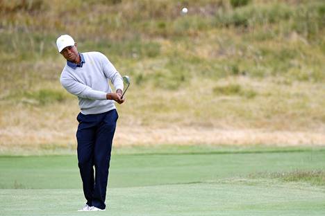 Tiger Woods pelasi edellisen kerran joulukuussa 2020. Kuva vuodelta 2019.