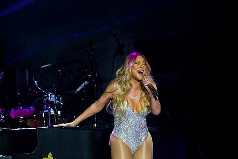 Mariah Carey esiintyi Helsingissä keväällä 2016.
