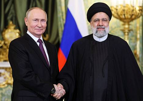 Ebrahim Raisi met Russian President Vladimir Putin in Moscow last December.