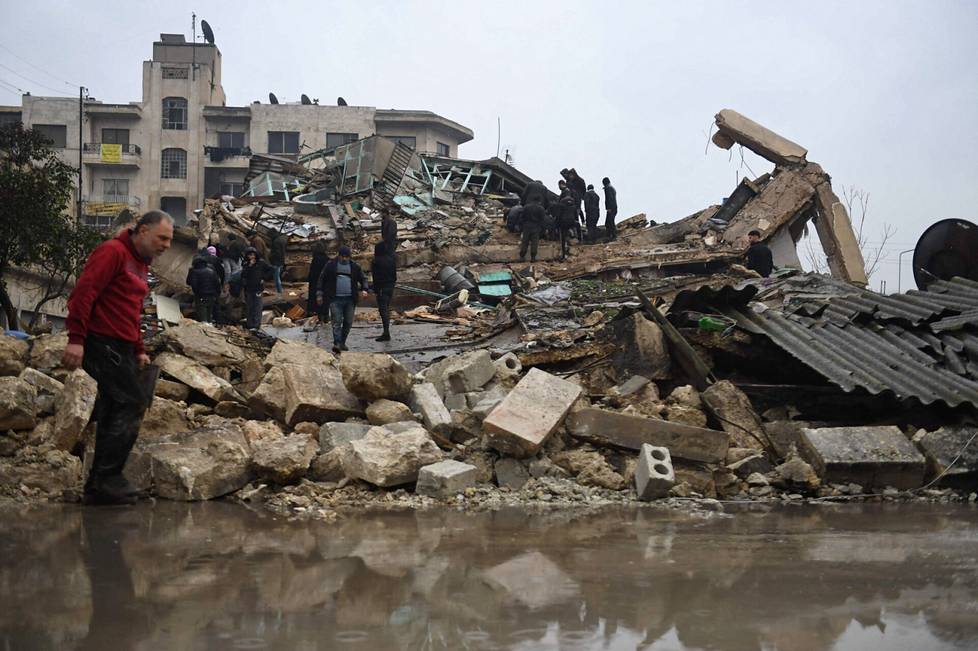 Syyrian sisällissodassa pahoin kärsinyt Aleppo koki uutta tuhoa maanjäristyksen vuoksi.