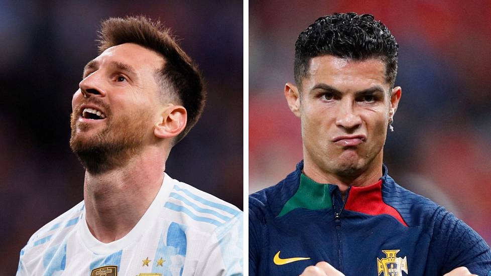Lionel Messi ja Cristian Ronaldo.