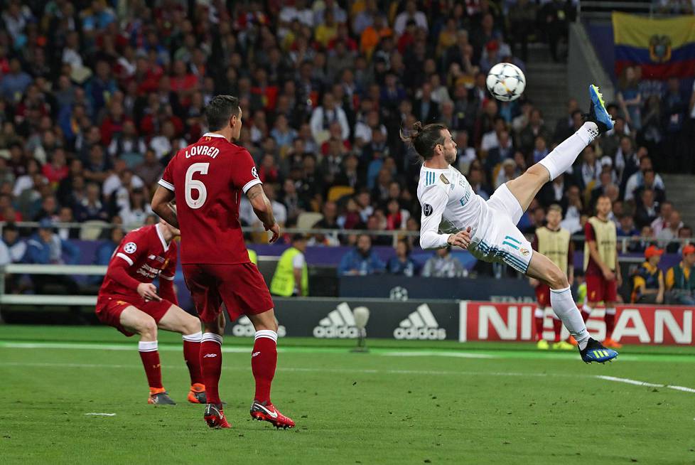 Gareth Balen suurin tähtihetki oli 26. toukokuuta 2018, jolloin hän teki saksipotkulla maalin Mestarien liigan finaalissa.