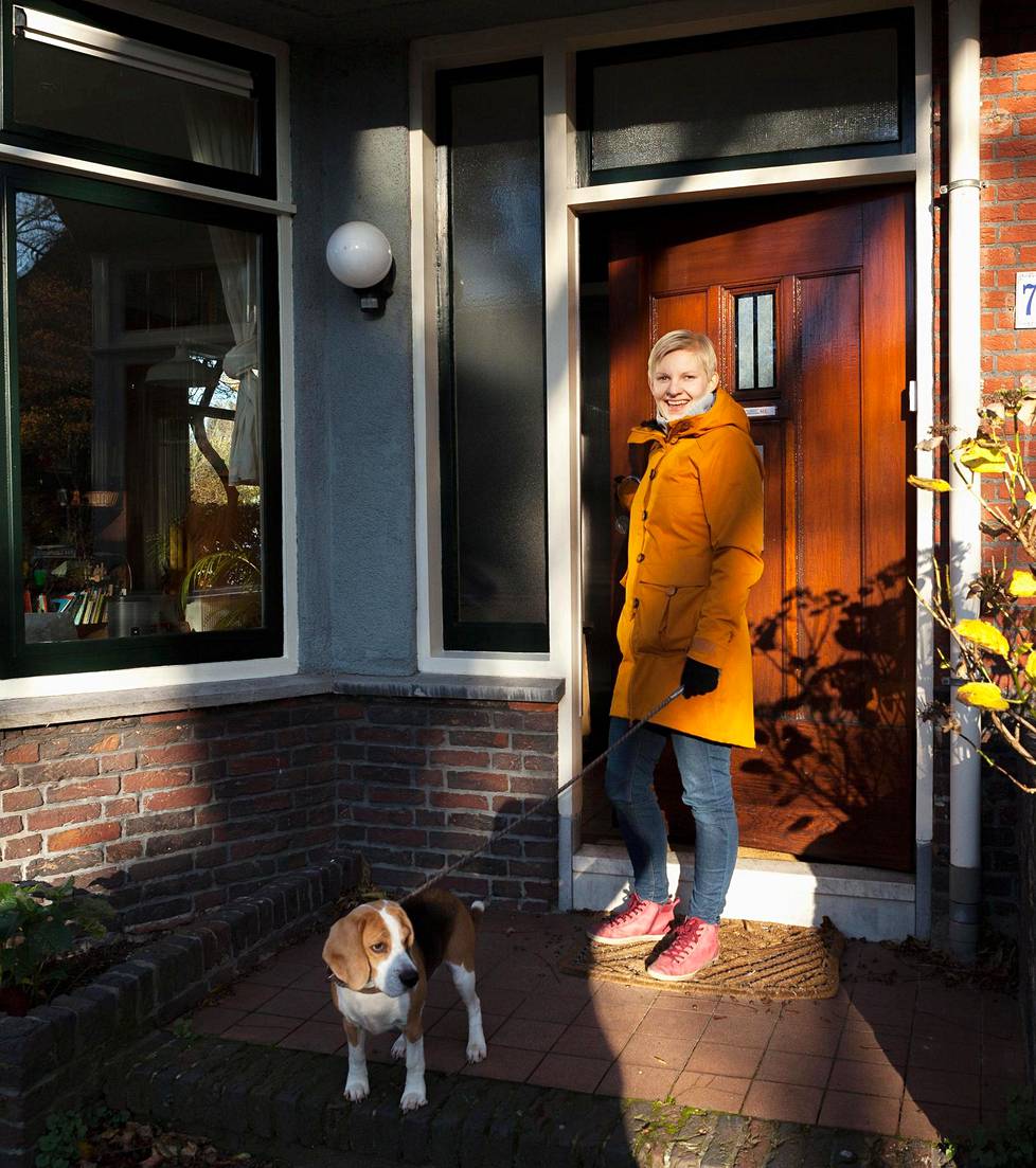 Katri Kaunismaan perheellä on Rotterdamissa vastaremontoitu koti. Mutta he ovat valmiit myymään talon, jos suunta on muualle.