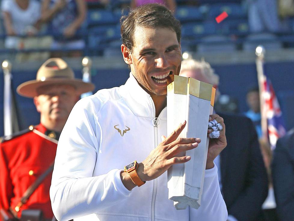 Espanjan Rafael Nadal on tenniksen ATP-listan ykkösmies.