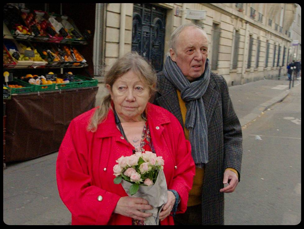 Françoise Lebrun ja Dario Argento esittävät Vortex-elokuvan pariisilaista avioparia.